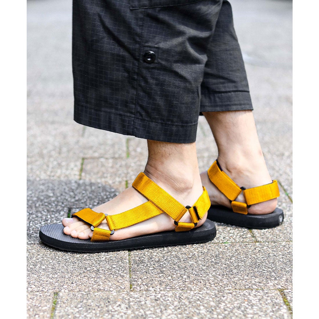 ファッションレター Fashion Letter ベルクロ スポーツサンダル メンズ