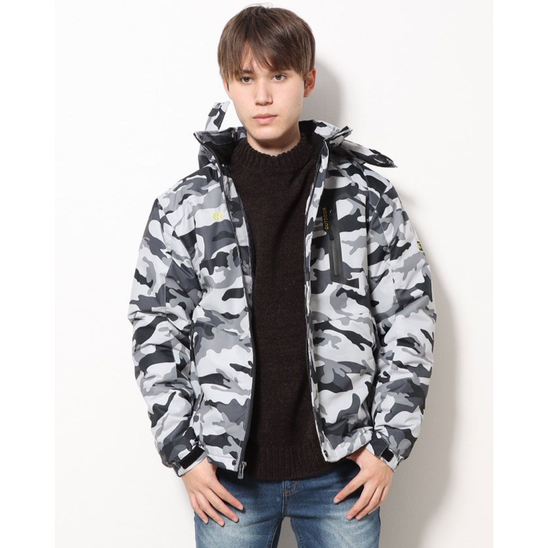 フォーセンス FOURSENSE 裏ボアジャケットBryce （迷彩柄） -waja