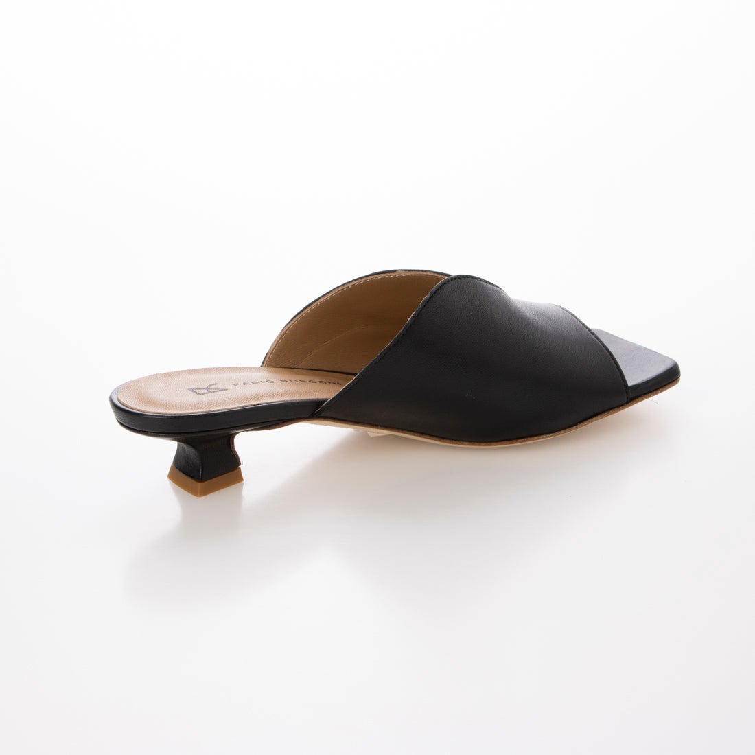 ファビオルスコーニ FABIO RUSCONI スクエアトウスリットミュール