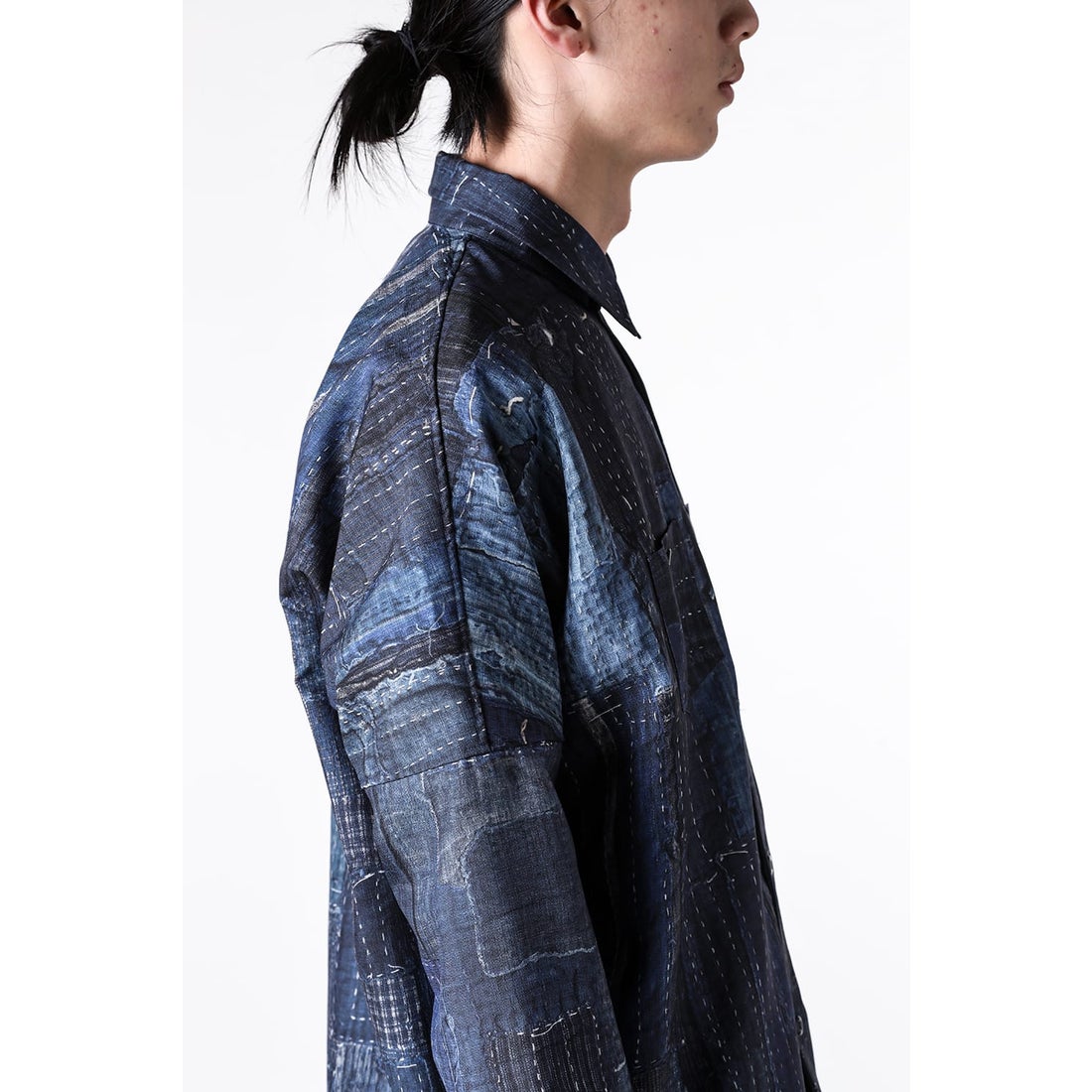 ファンダメンタル FDMTL PRINTED BORO SHIRT （Boro） -FASCINATE