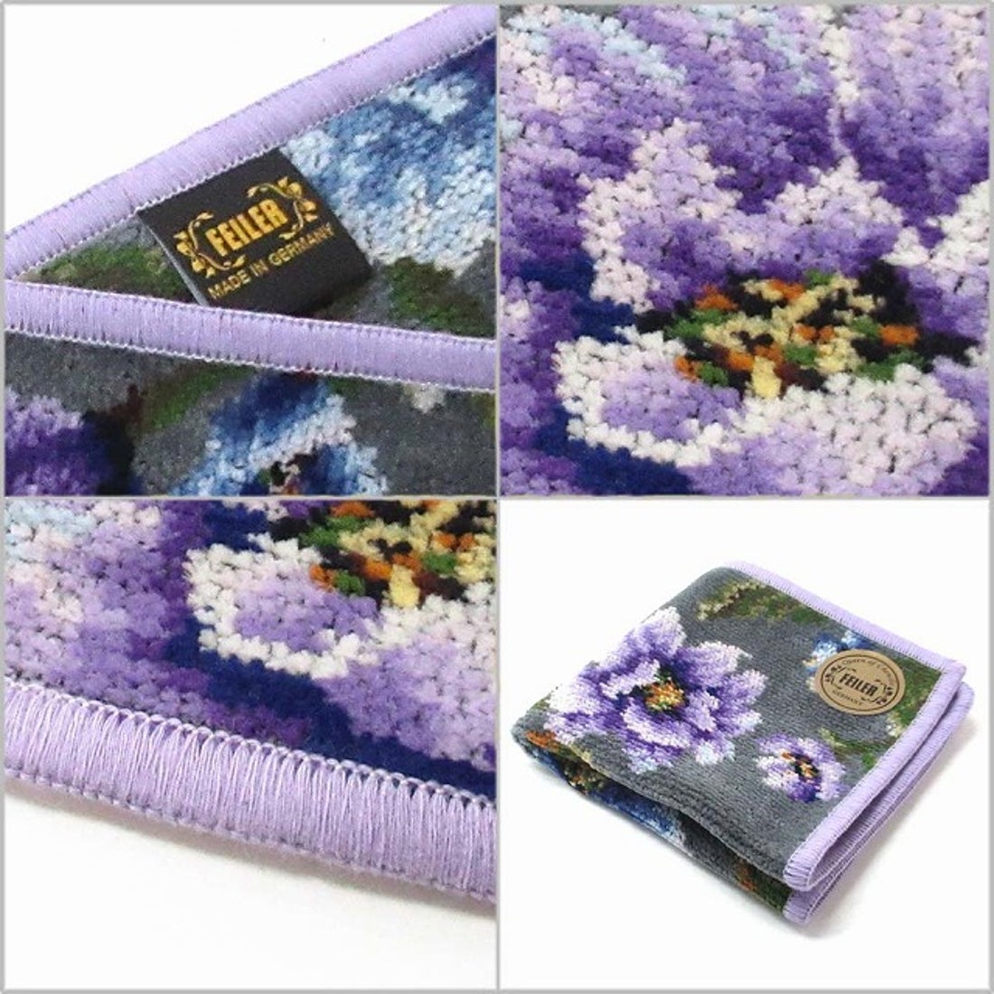 フェイラー FEILER FEILER フェイラー ハンカチ タオル 花柄