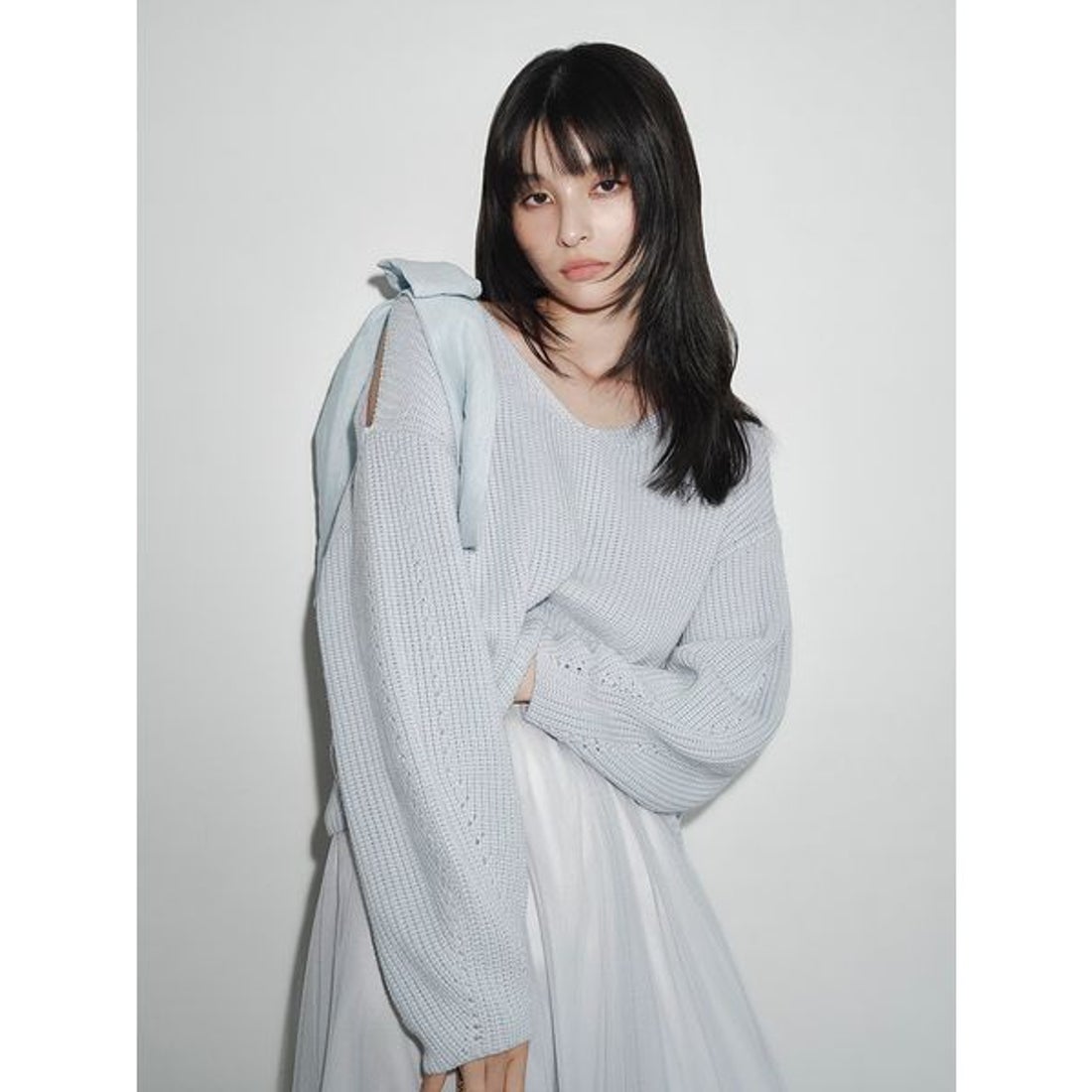 フレイ アイディー FRAY I.D 【NEW YEAR'S SPECIAL ITEM】リボンニット