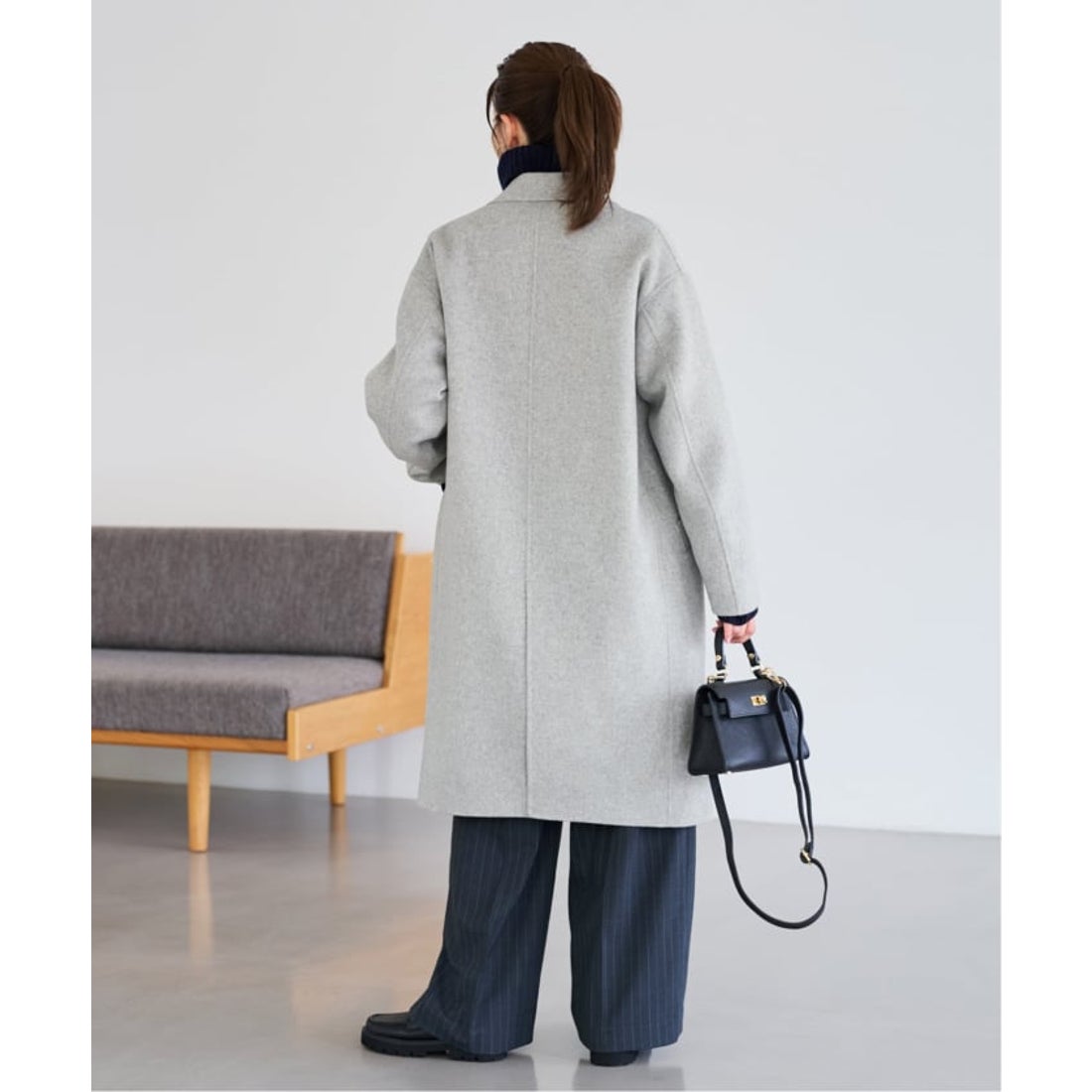 フレームワーク FRAMeWORK ≪追加≫SUPER160'sダブルブレストコート 4