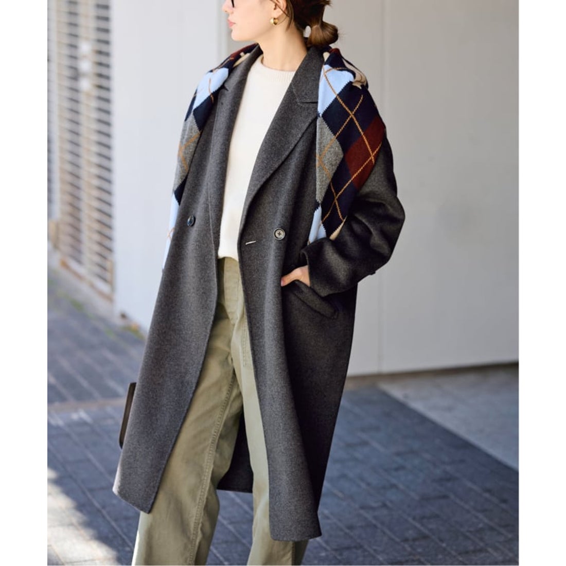 フレームワーク FRAMeWORK ≪追加≫SUPER160'sダブルブレストコート 4