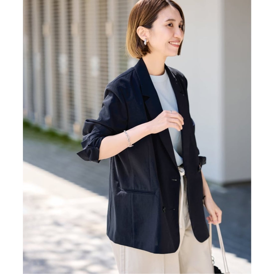 フレームワーク FRAMeWORK ≪予約≫撥水強撚PEダブルジャケット