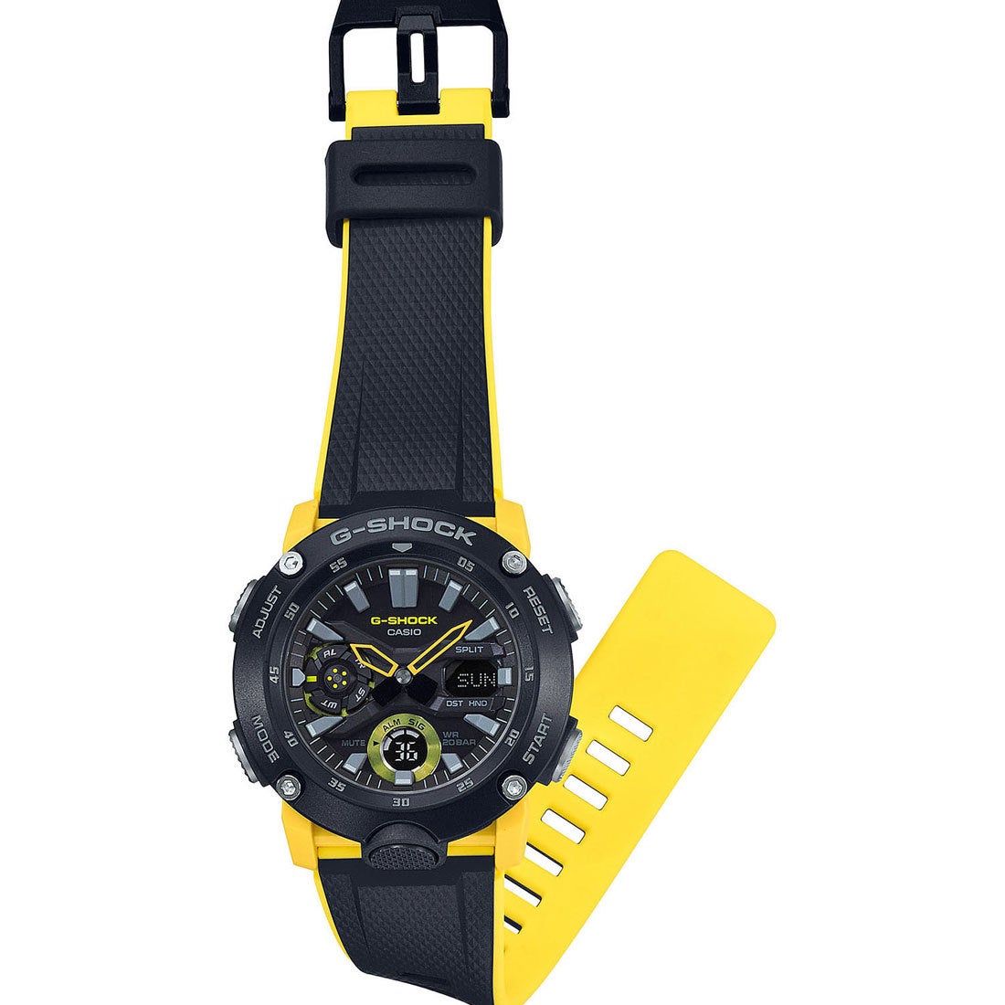 G-SHOCK】カーボンコアガード / GA-2000-1A9JF （ブラック×イエロー