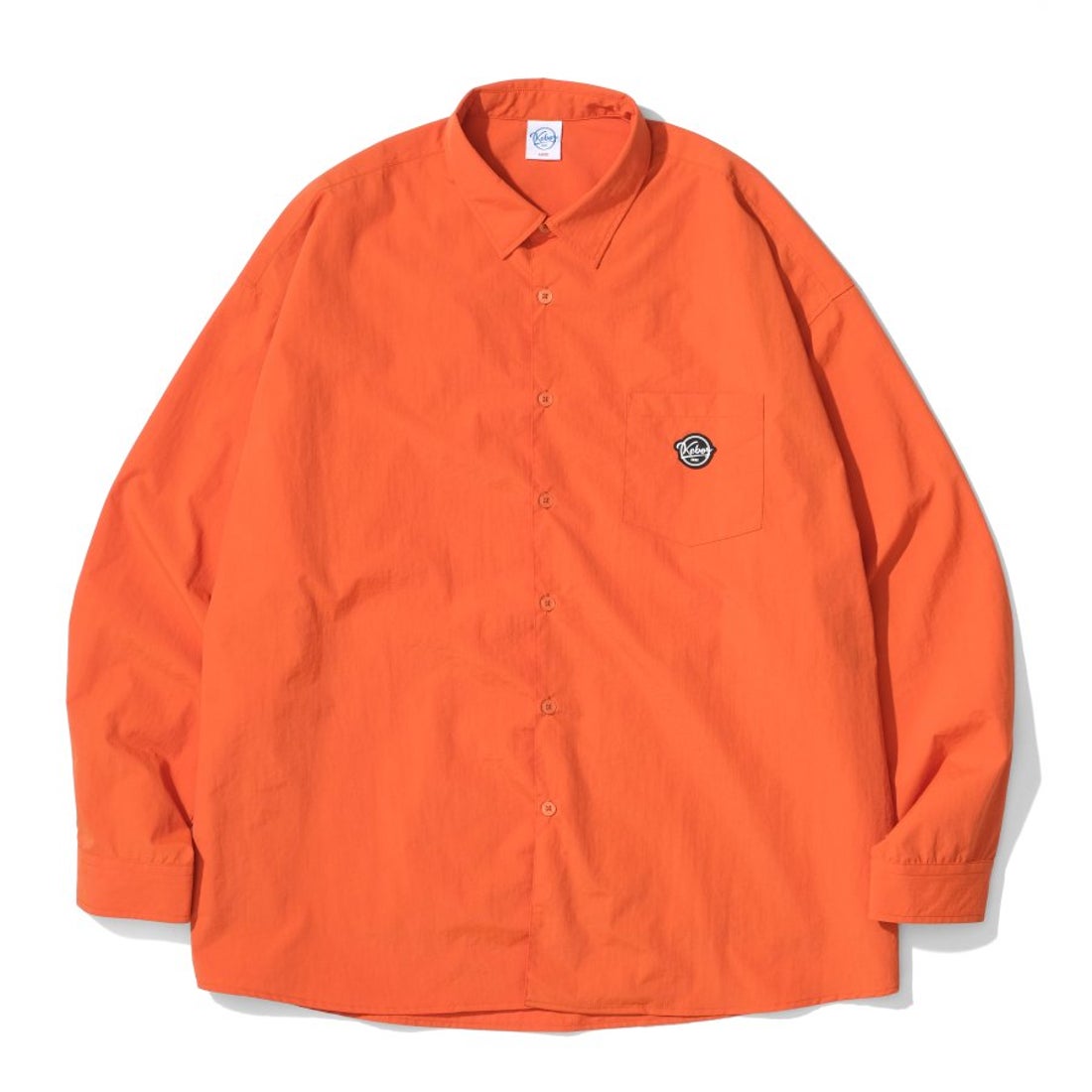 ケボズ KEBOZ NYLON TAFFETA SHIRTS （ORANGE） - ファッション通販 d