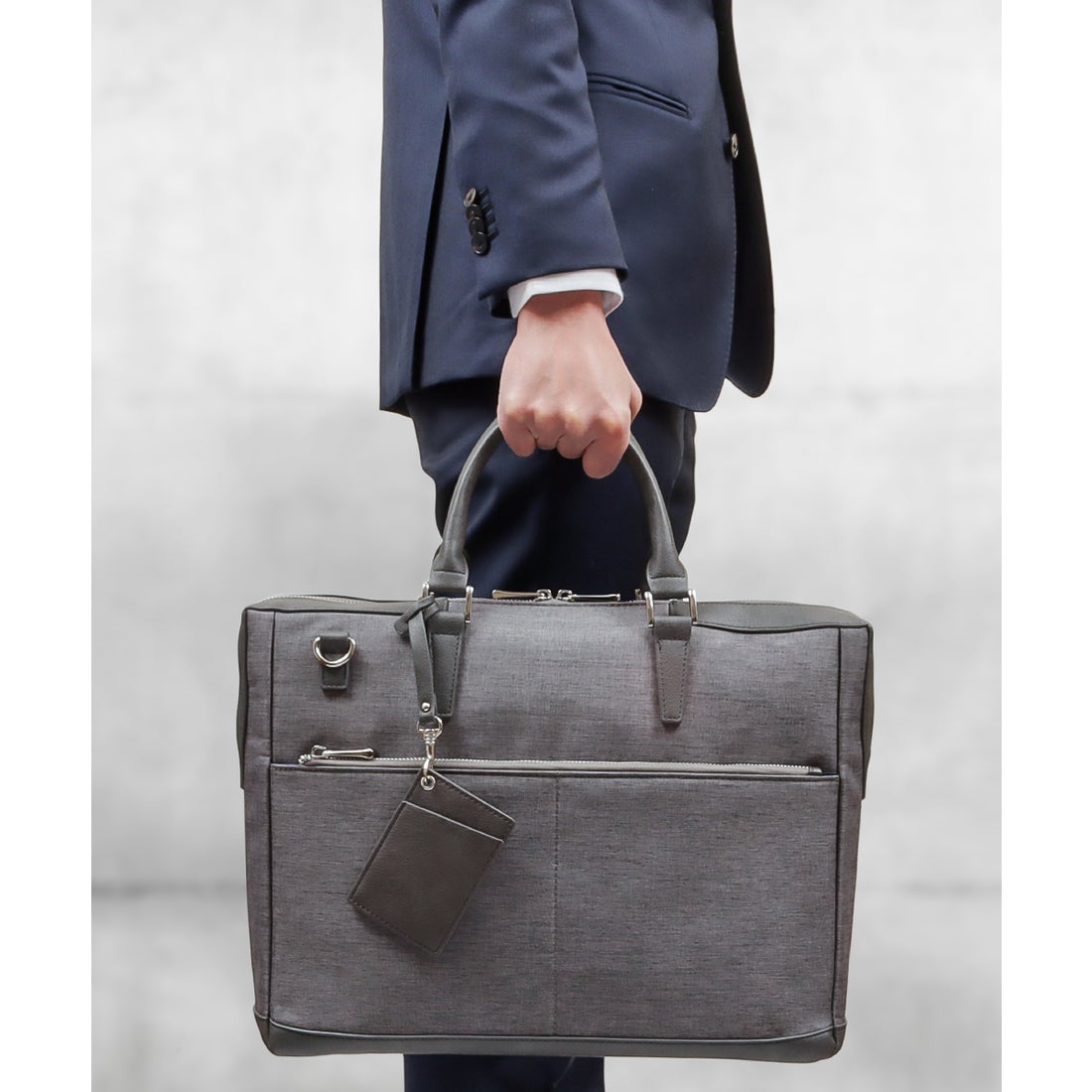 ザリオ ZARIO ビジネスバッグ トートバッグ メンズ パスケース付き 大