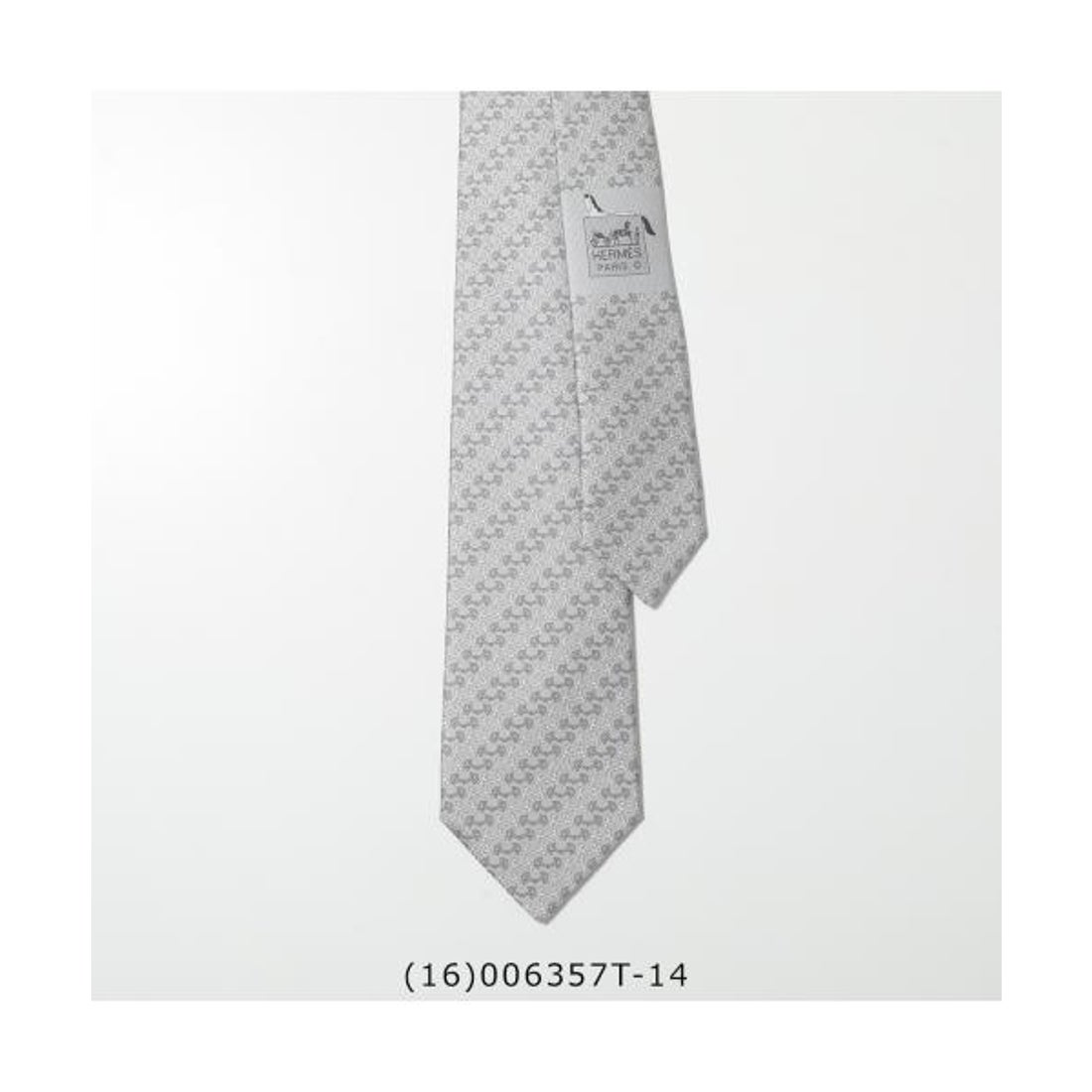 エルメス Hermes HERMES ネクタイ TIE 7cm フランス製 シルク （(4