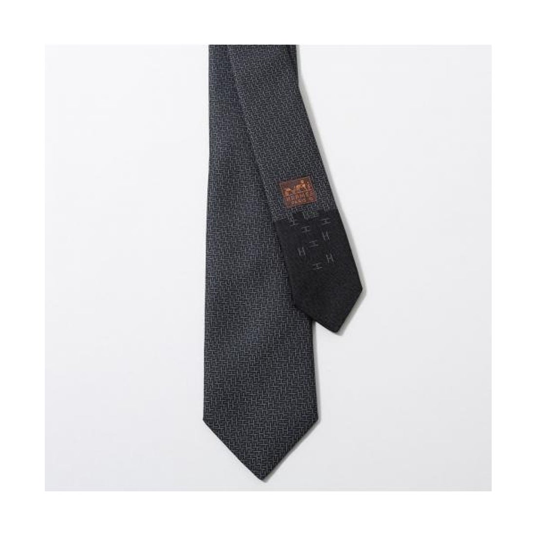 エルメス Hermes HERMES ネクタイ TIE 7cm フランス製 シルク （(14