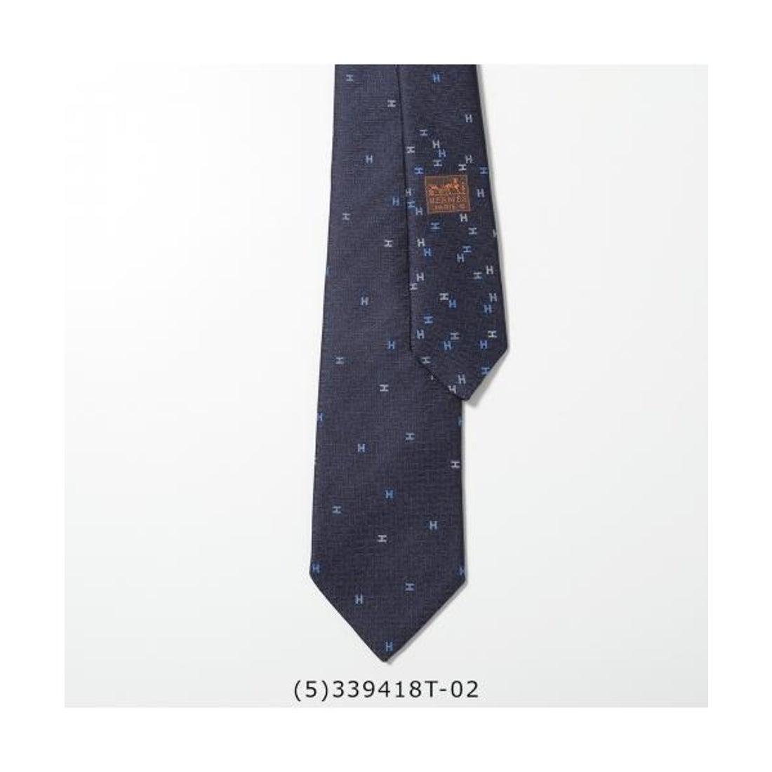 エルメス Hermes HERMES ネクタイ TIE 7cm フランス製 シルク （(14
