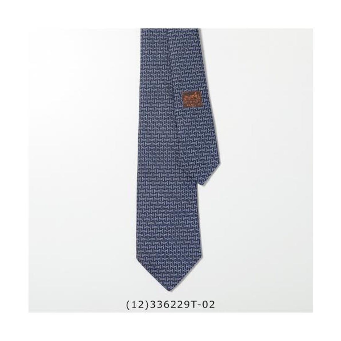 エルメス Hermes HERMES ネクタイ TIE 7cm フランス製 シルク （(17