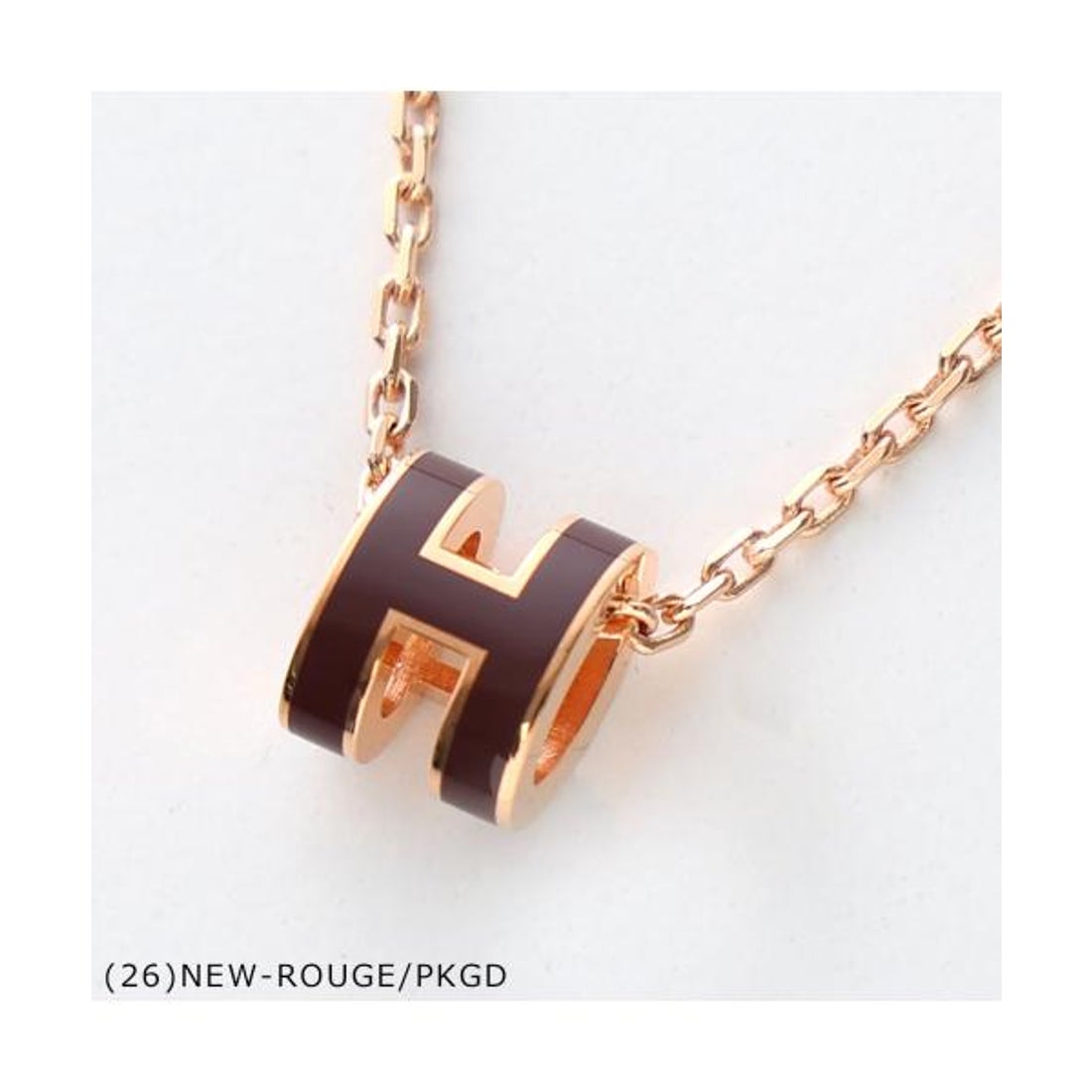 エルメス Hermes HERMES ネックレス ポップアッシュ ミニ Pop H MINI