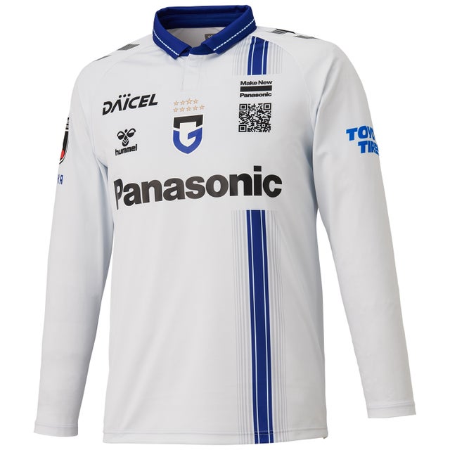 hummel ガンバ大阪 2025 ユニフォーム アウェイ 半袖 ジュニア