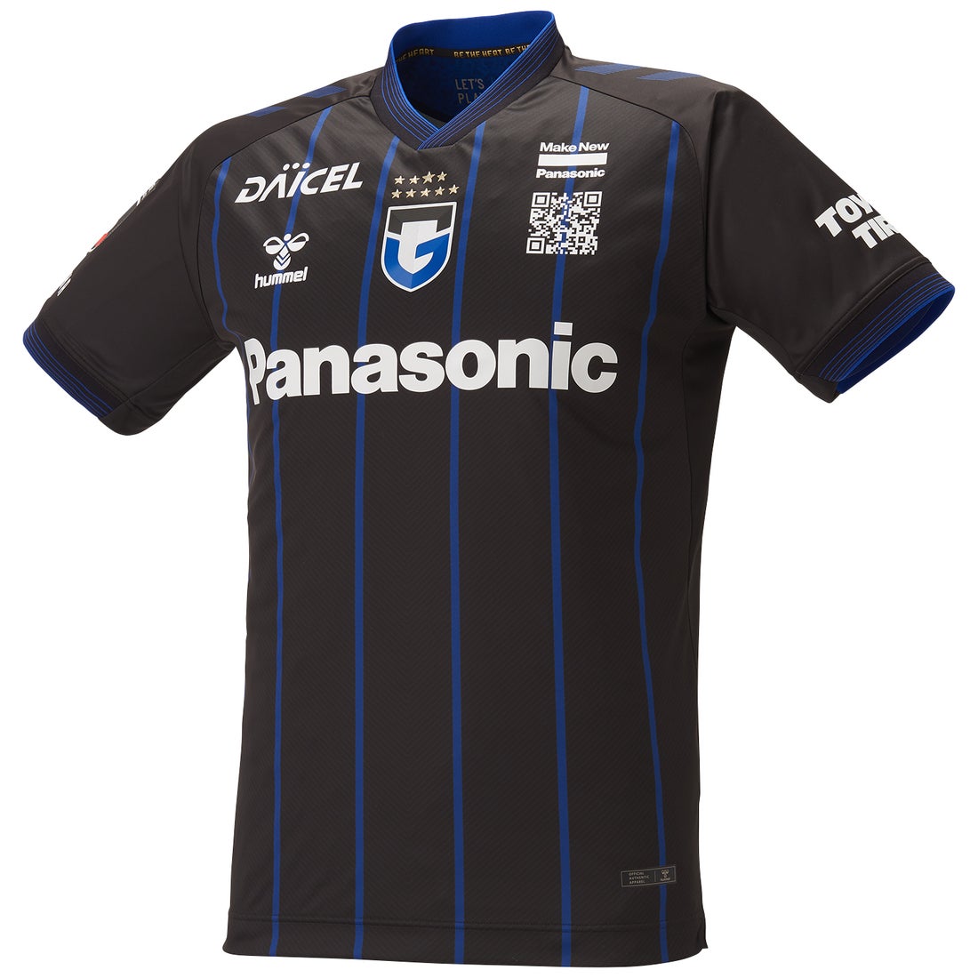 hummel ガンバ大阪 2024 ユニフォーム ホーム 半袖 オーセンティック