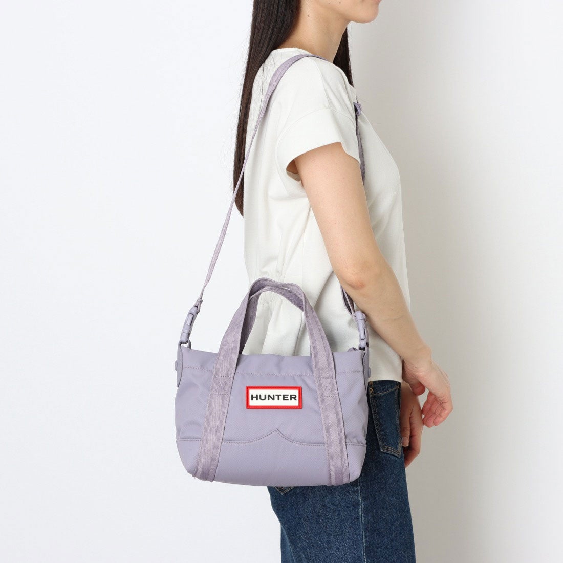 ハンター HUNTER ナイロン ミニ トップ クリップ トート バッグ （SOFT