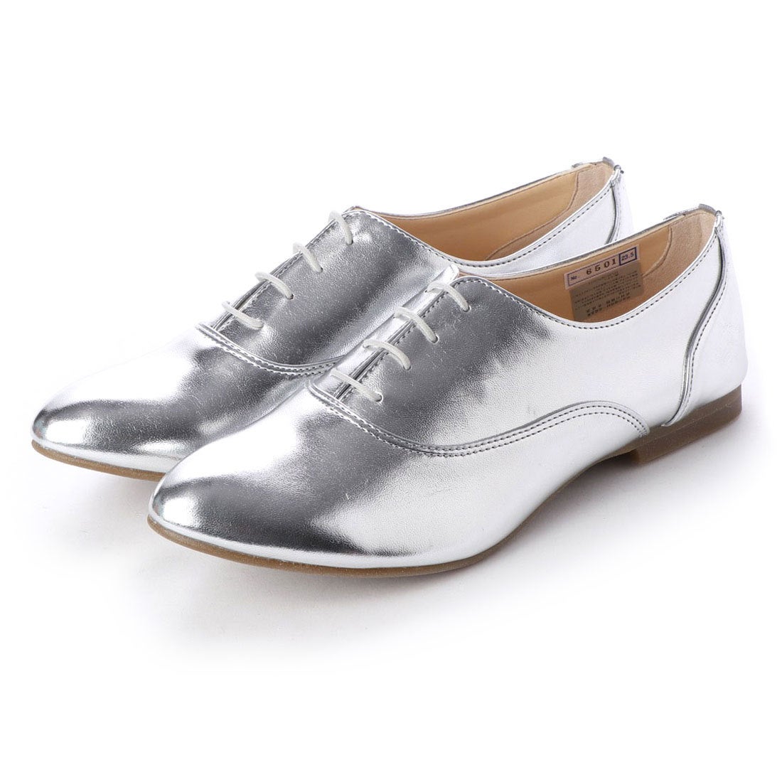 イングプラス ing PLUS レースアップシューズ （シルバー） -Mode et