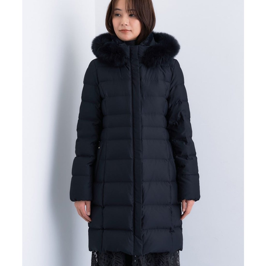 インディヴィ INDIVI 【名品／撥水／抗菌防臭】ロング丈 リサイクル