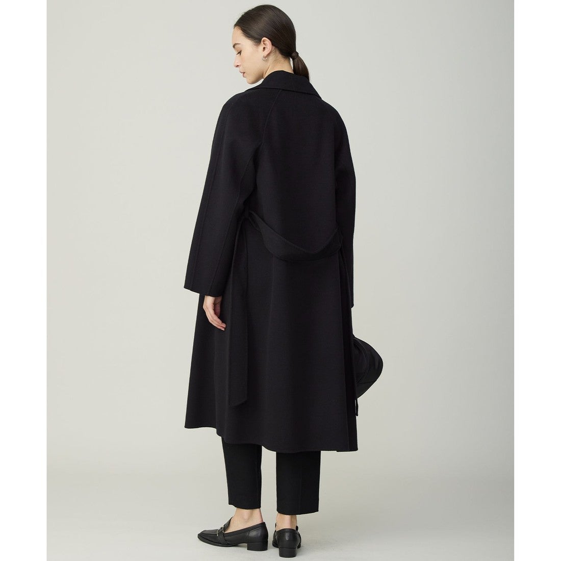 ICB WoolRever ロングコート （ブルーグレー系） -ファッション通販