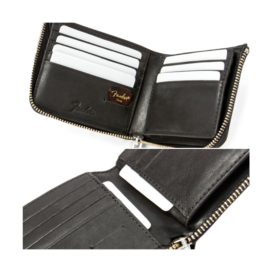 フェンダー FENDER フェンダー 二つ折り財布 メンズ レディース 本革