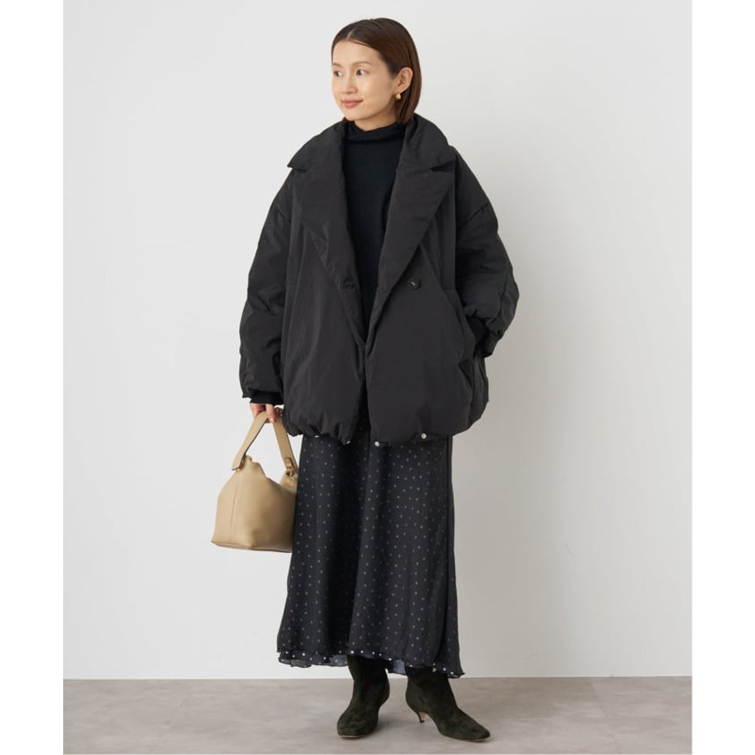 イエナ IENA 《追加予約》ARTIROSA 撥水テイラーコクーンダウン