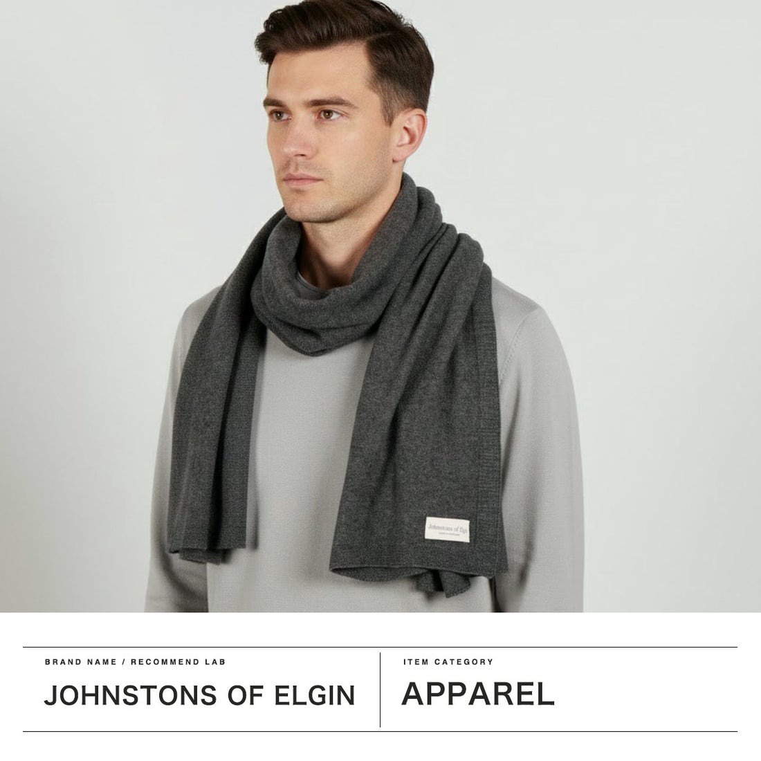 ジョンストンズ JOHNSTONS 日本正規品 マフラー メンズ レディース