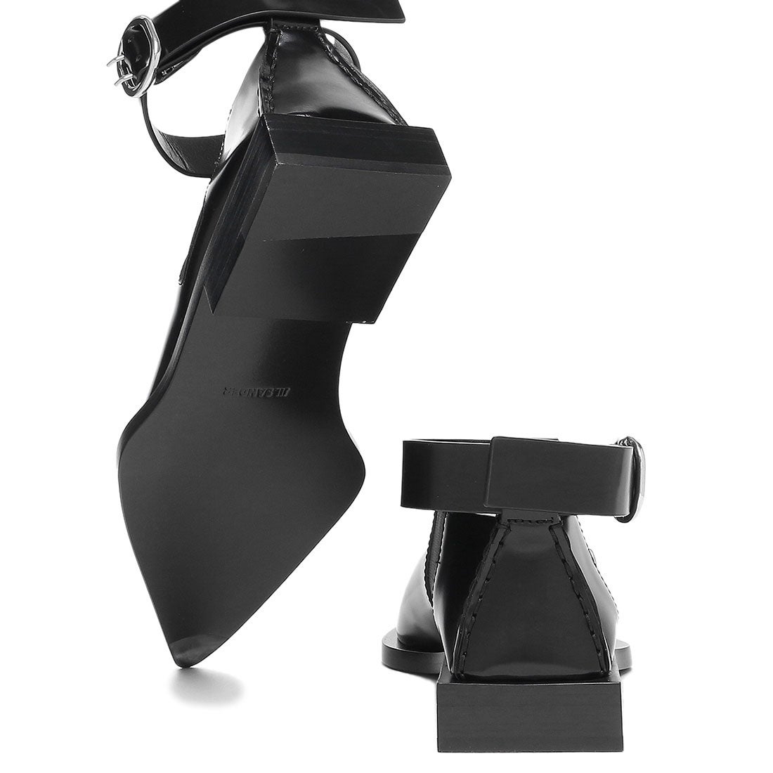 ジルサンダー Jil Sander パンプス ブラック レディース JIL SANDER