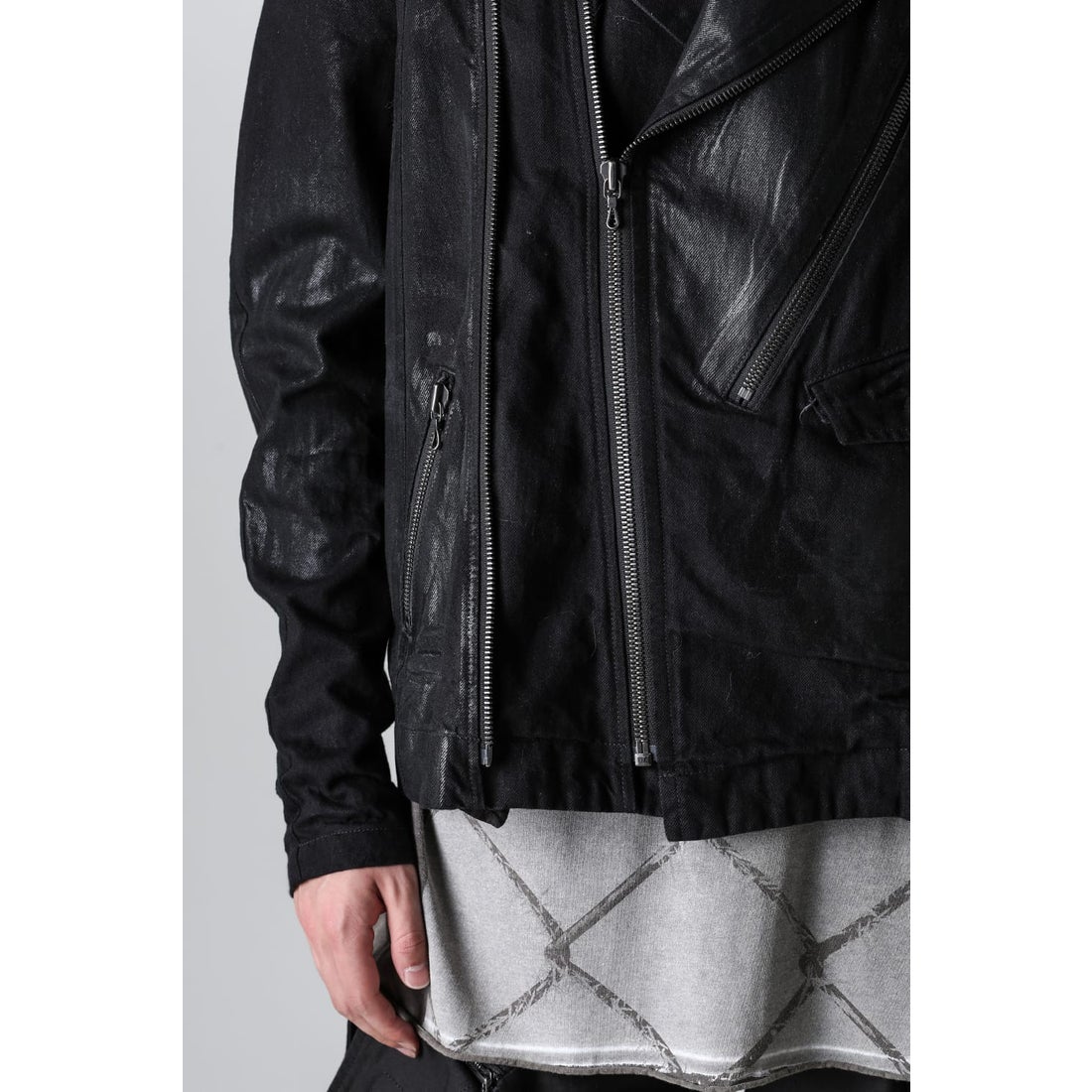 ユリウス JULIUS Ana-Moto JD Biker Jacket（Black） 通販 大阪心斎橋