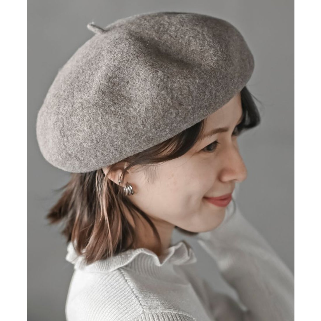 アールピーエス rps ウールベレー帽 （ブラウン） - ファッション通販