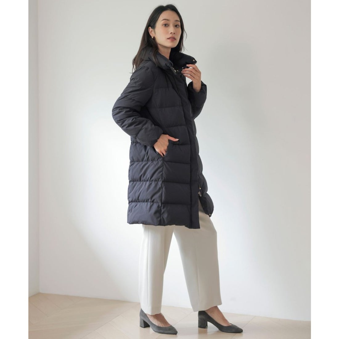 ジェイ プレス レディス J.PRESS LADIES ブラッシュドマルチポリ