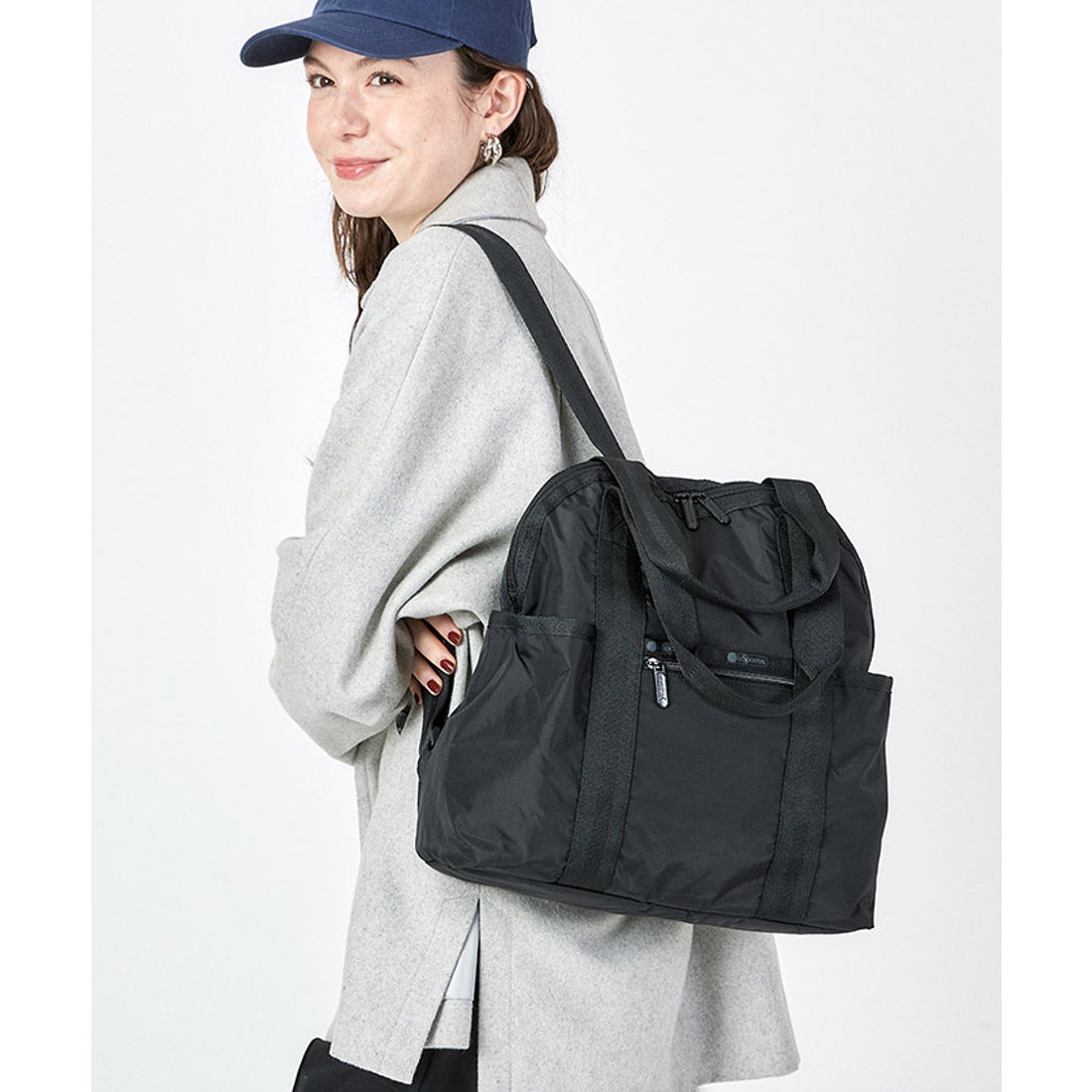 レスポートサック LeSportsac DOUBLE TROUBLE BACKPACK （リサイクルド