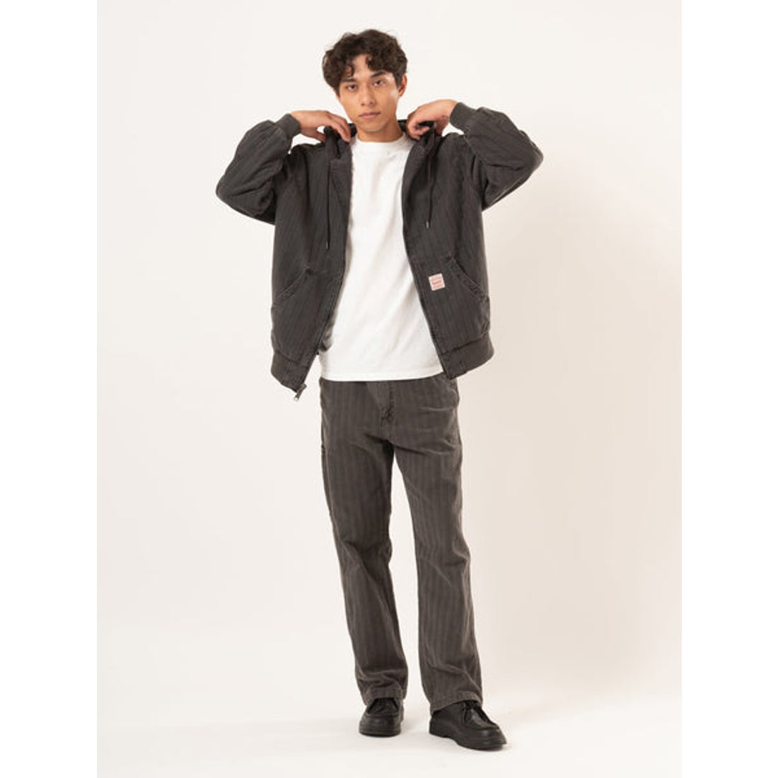 リーバイス LEVI'S WORKWEAR POTRERO デニム フーディー （Blacks
