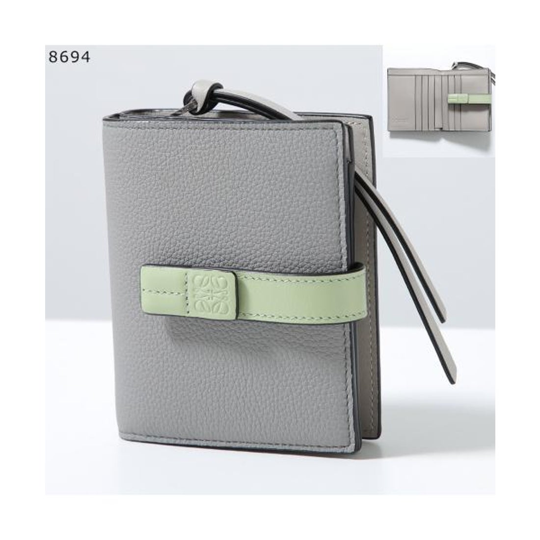 ロエベ LOEWE LOEWE 二つ折り財布 COMPACT ZIP C660Z41X （5666/SHELL