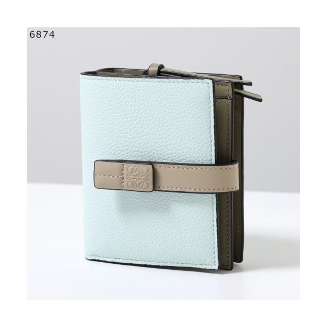 ロエベ LOEWE LOEWE 二つ折り財布 COMPACT ZIP C660Z41X （6874/FROZEN