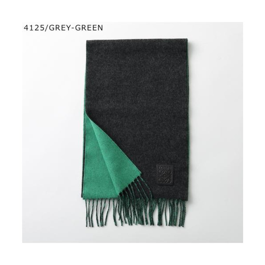 ロエベ LOEWE LOEWE マフラー F811251X06 アナグラム ロゴ フリンジ