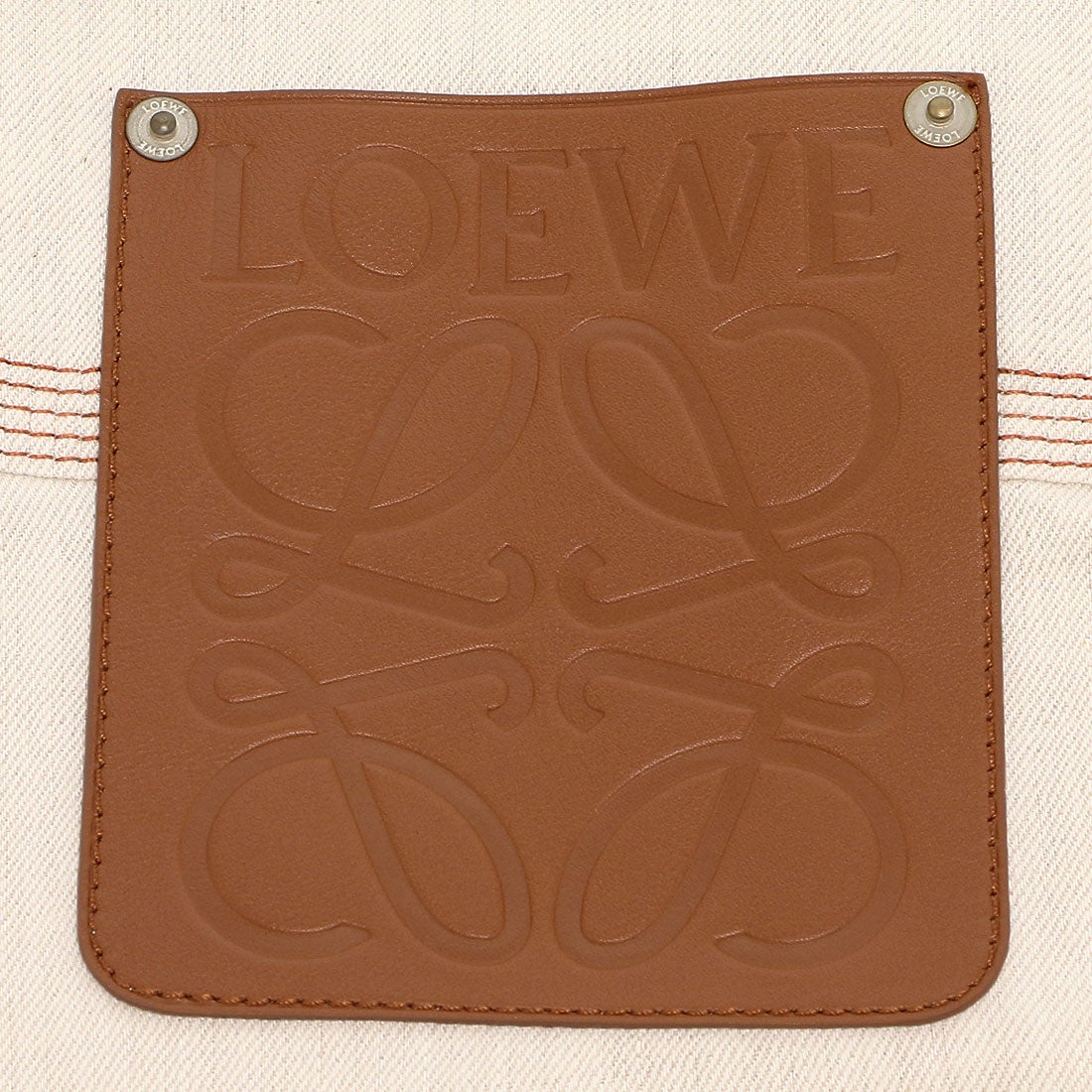 ロエベ LOEWE ジャケット ワークウェアジャケット アナグラム ホワイト