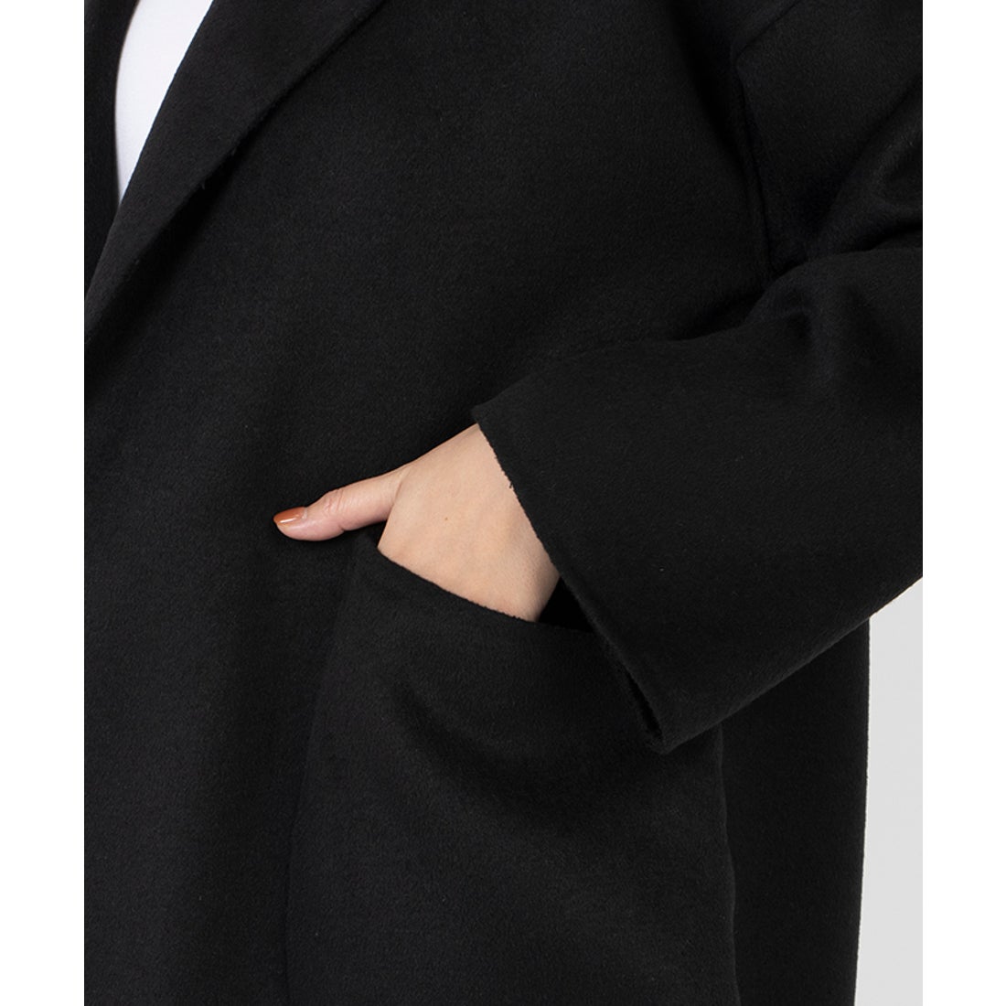 マダム ジョコンダ MADAM JOCONDE ウールダブルフェイス リバーコート