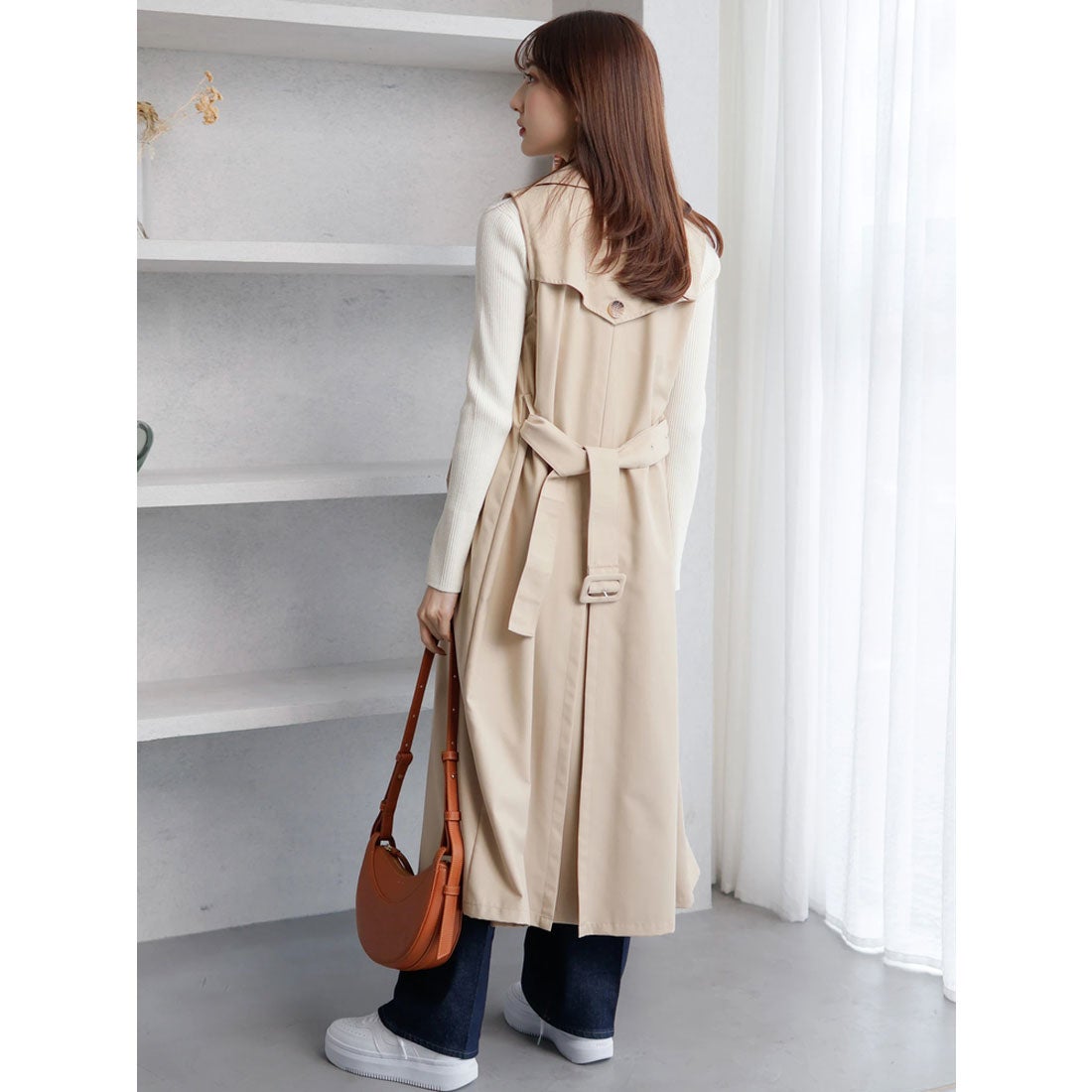 レディメイド LADYMADE マルチウェイトレンチコート （ベージュ