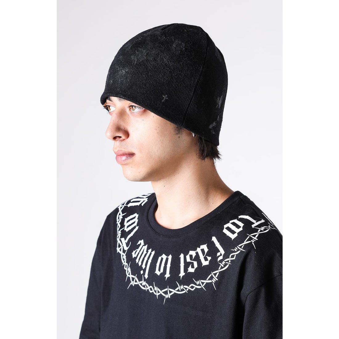 ラストネスト LAST NEST Coating Beanie （Black） -FASCINATE