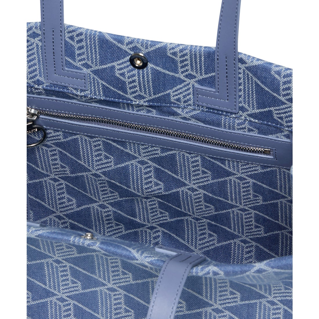 ラコステ LACOSTE ヘリテージジャカード モノグラムデニムトートバッグ