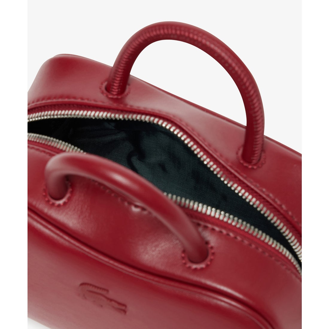 ラコステ LACOSTE ローラ レザースモールショルダーバッグ （レッド