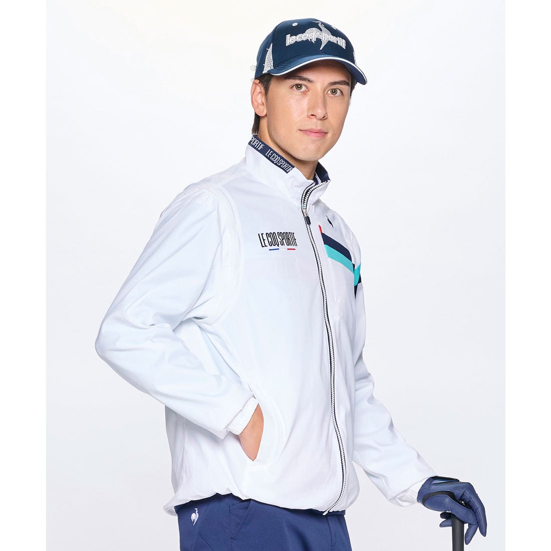 ルコックスポルティフ ゴルフ le coq sportif golf 2WAYブルゾン