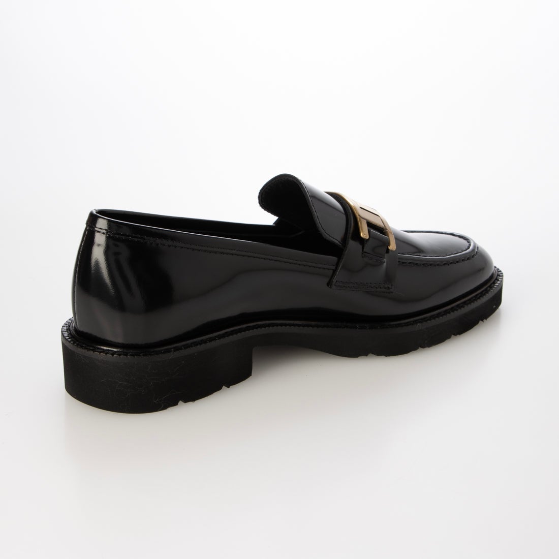 ルカ グロッシ Luca Grossi メタルローファー （ブラック