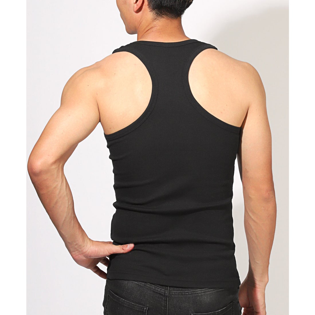 ラグスタイル LUXSTYLE グレコタンクトップ/タンクトップ メンズ 夏