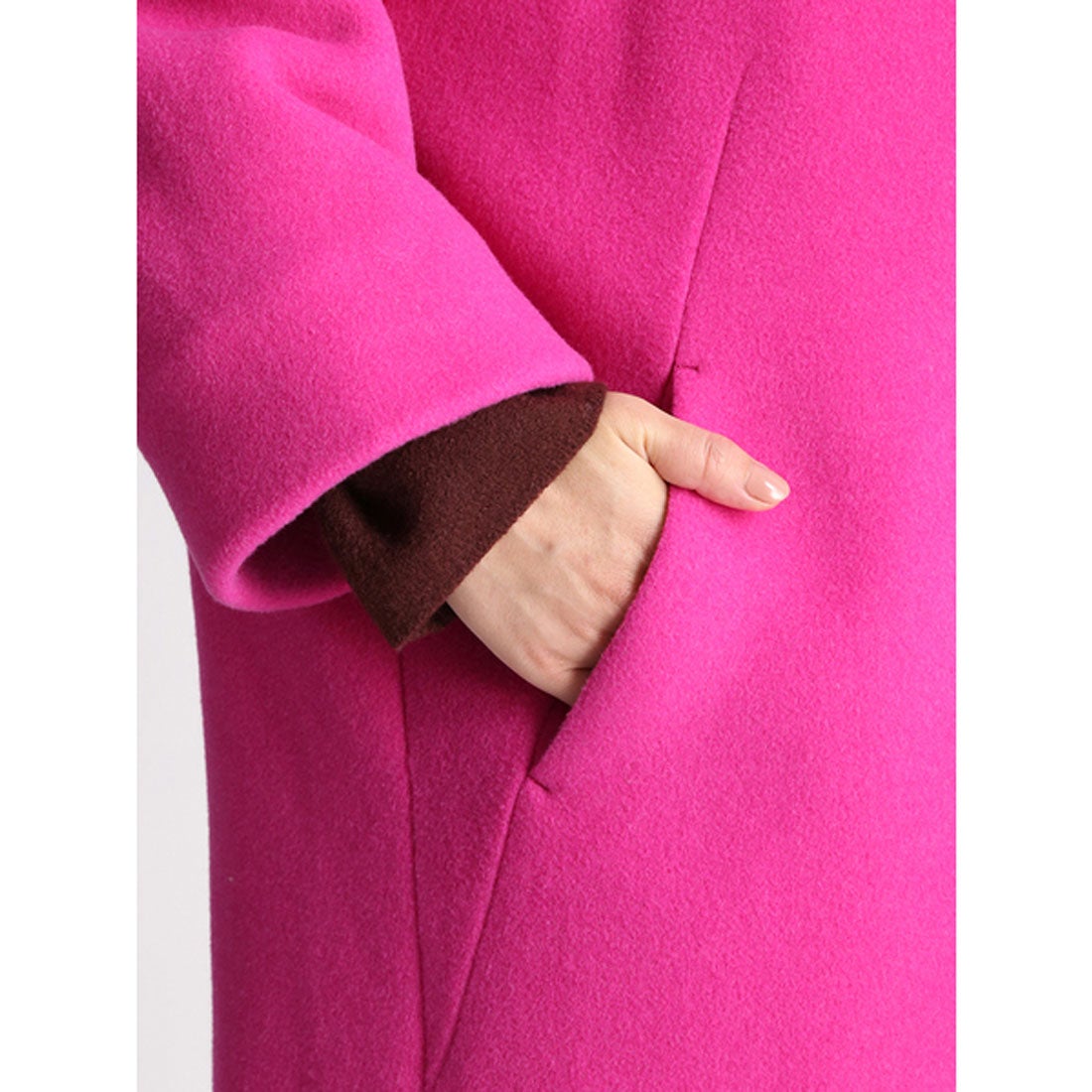 ミラ オーウェン Mila Owen ノーカラードルマンCT （アイボリー） -靴