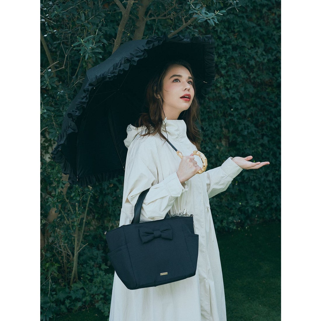 メゾン ド フルール Maison de FLEUR 【撥水】サイドポケット2Way