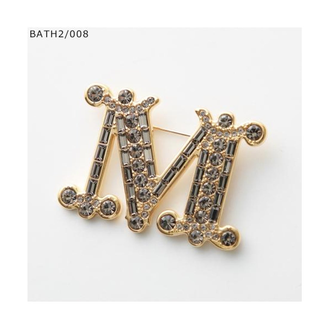 マックスマーラ Max Mara MAX MARA ブローチ BATH2 MBROOCH クリスタル