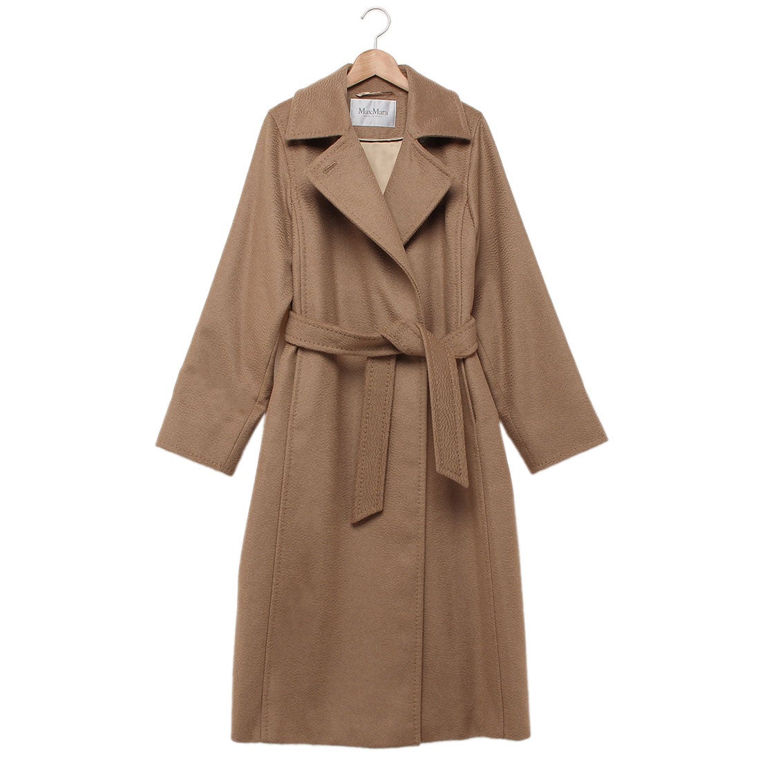 マックスマーラ Max Mara コート マニュエラ ベルト付き ブラウン