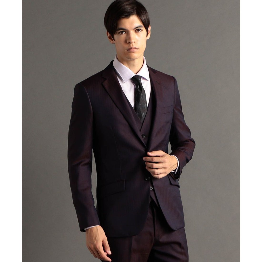 ムッシュニコル MONSIEUR NICOLE シャドーウィンドペン スーツ （07