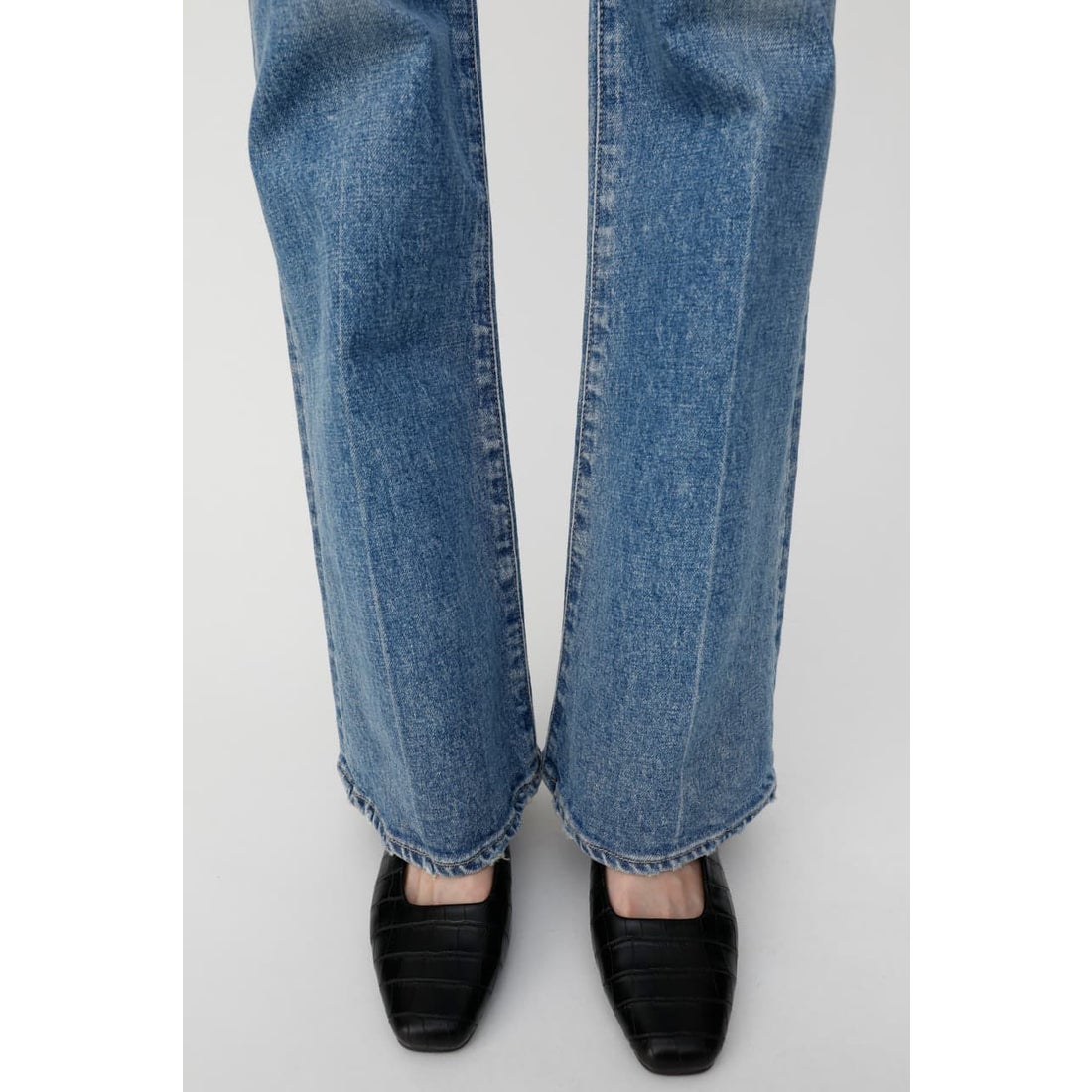 MOUSSY マウジー moussy MVS FLARE （ワンウォッシュ） -靴